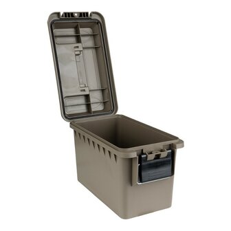 Fosco kunststof munitie box .50 Cal, dark coyote