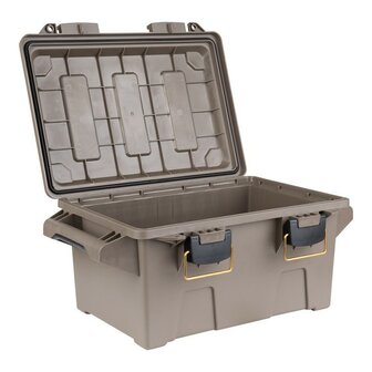 Fosco kunststof Munitie/utility box compact, dark coyote