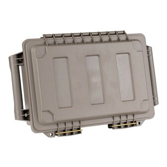 Fosco kunststof Munitie/utility box compact, dark coyote