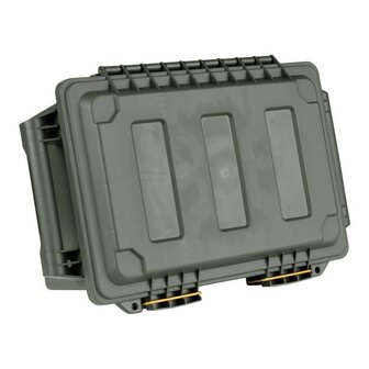 Fosco kunststof Munitie/utility box compact, legergroen