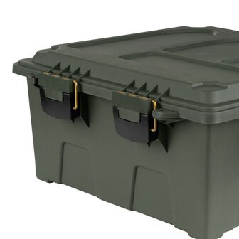 Fosco kunststof Munitie/utility box large, legergroen