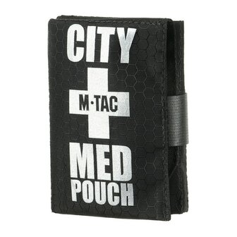 M-Tac City Med Pouch Hex, EDC EHBO tas, zwart