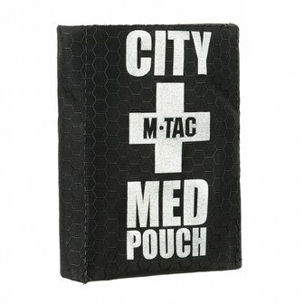 M-Tac City Med Pouch Hex, EDC EHBO tas, zwart