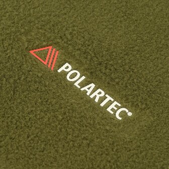 M-Tac tactical fleece colsjaal Polartec lang, olijfgroen
