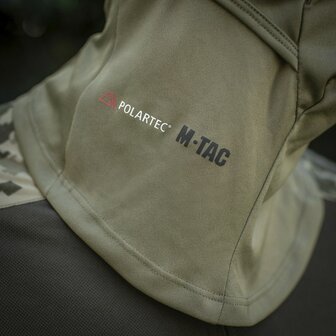M-Tac tactical covert Balaclava / Bivakmuts 1-gaats, Polartec, light olive