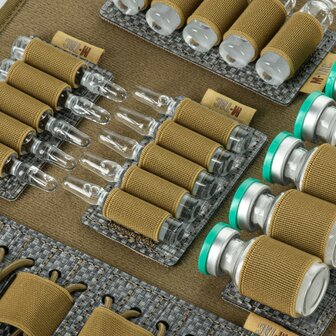 M-Tac medische rugzak modulaire inserts voor 2 ml ampullen, coyote tan