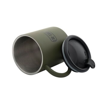 M-Tac thermo mok met deksel 280 ml, legergroen