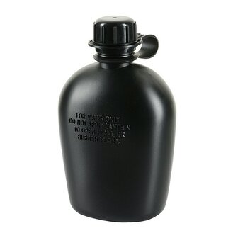 M-Tac US Veldfles 1L zwart, BPA vrij