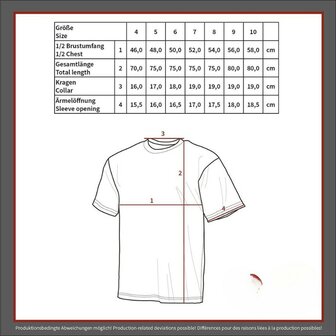 MFH Bundeswehr tropisch T-Shirt, short sleeve met velcro patches, legergroen