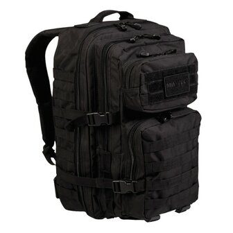 Mil-tec US Rugzak 35l, Assault Pack Large, zwart