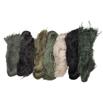 MFH Camo Thread Set brandwerend, Ghillie FR, 7 kleuren