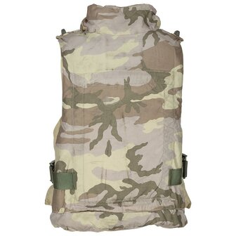 Italiaanse AP95 body armour vest, met kevlar soft en hard armour fillers, full kit, Desert DPM