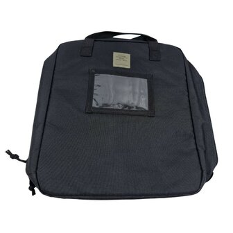 Britse Virtus PC transporttas voor ballistische inlays / platen, zwart