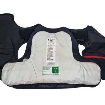 Mehler Vario System soft armour body vest ballistisch klasse HG1A+KR1, zwart