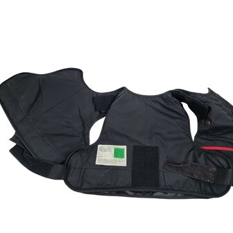 Mehler Vario System soft armour body vest ballistisch klasse HG1A+KR1, zwart