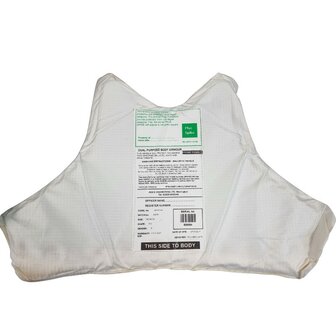 Aegis soft armour body vest ballistisch klasse HG1A+KR2+SP2, zwart