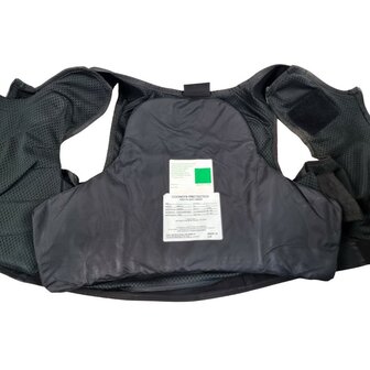 Cooneen Defence soft armour body vest ballistisch klasse HGA1+KR1, zwart
