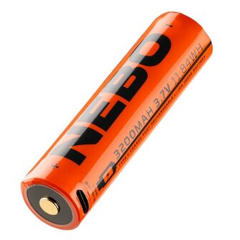 Nebo 18650 3200 mAh 3,7V 08 Accu