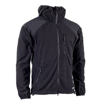 AB veste polaire tactique &agrave; capuche Delta, noire