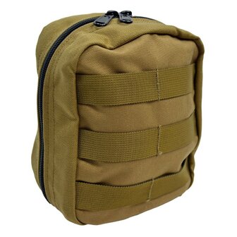 Condor utility pouch small met net tassen Molle, Khaki