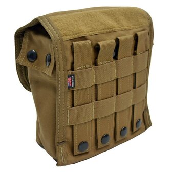 Battlelab SAW Minimi munitietas Molle, coyote tan