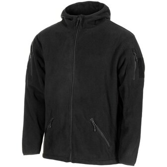 MFH tactische fleecejas, zwart