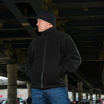 M-Tac Delta 3 softshell jas met modulaire fleece liner, zwart