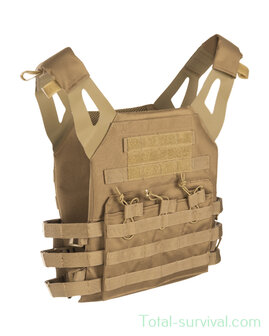 Mil-tec Plate carrier vest Gen II, coyote tan
