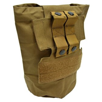 Pochette de rangement MOLLE de l&#039;arm&eacute;e n&eacute;erlandaise, grande taille, Coyote tan