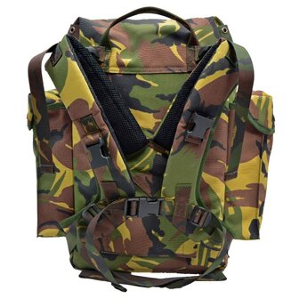 Dutch Army Patrol Backpack 35L with Side pouches, Woodland DPM