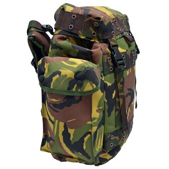 Dutch Army Patrol Backpack 35L with Side pouches, Woodland DPM
