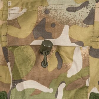 Highlander Typhoon Smock regenjas met capuchon, AB-Tex ademend, HMTC Multicam