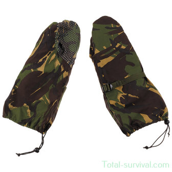 Mitaines Gore-tex de l&#039;arm&eacute;e britannique, &quot;ECW&quot;, avec doublure int&eacute;rieure, Woodland DPM