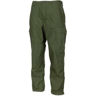 MFH US Kampfhose, BDU, Rip Stop, oliv gr&uuml;n