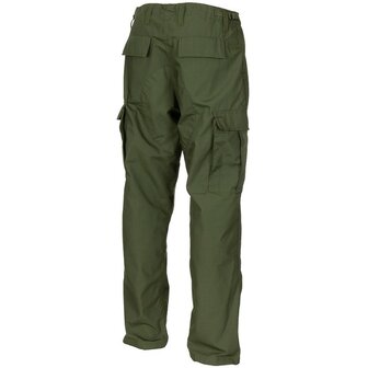 MFH US Kampfhose, BDU, Rip Stop, oliv gr&uuml;n
