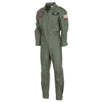 Fostex Kinder overall, legergroen