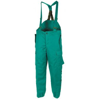 Bundesheer Thermohose mit Tr&auml;ger, gr&uuml;n