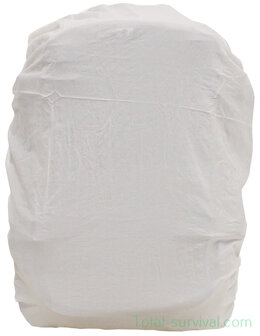 Czech backpack cover winter white, 35L adjustable