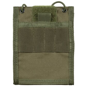 MFH Brusttasche / Geldb&ouml;rse, oliv gr&uuml;n, Trageband
