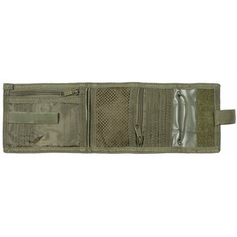 MFH Brusttasche / Geldb&ouml;rse, oliv gr&uuml;n, Trageband