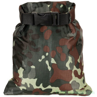 MFH Waterbestendige Drybag, Rip Stop, 1L, flecktarn