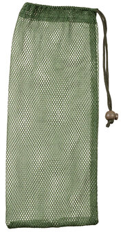 Britse leger mesh netzak klein, 26 x 13 cm, legergroen