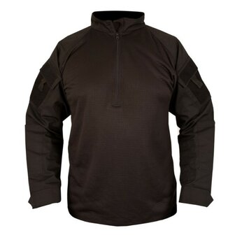 Kombat tactical combat shirt longsleeve, UBAC cold weather fleece, zwart