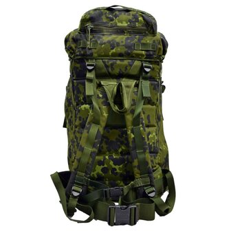 Deense Bergen rugzak en frame INF Long Convoluted IRR, M84 camo
