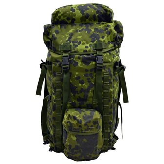 Deense Bergen rugzak en frame INF Long Convoluted IRR, M84 camo