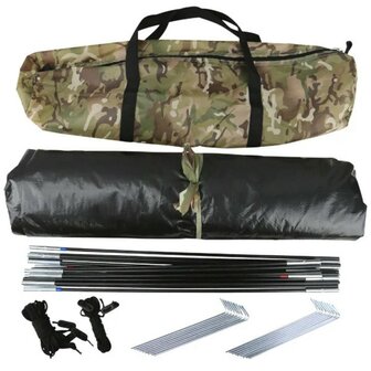 Kombat tactical elite tent 2-persoons twin skin, BTP Multicam