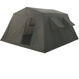 Mil-Tec Kamptent PE 6-persoons 3,4 X 3,1M, legergroen, met grondzeil