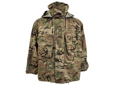 Hardshell Kampfregenjacke der britischen Armee mit Kapuze, MTP Multicam