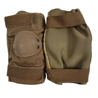 BPE US army elleboogbeschermers met bruine kap, Coyote tan