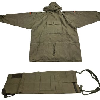 Duitse Bundeswehr chemical protective NBC pak, 2-delig, legergroen